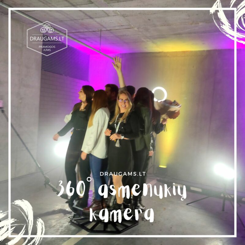 360 asmenukių kamera