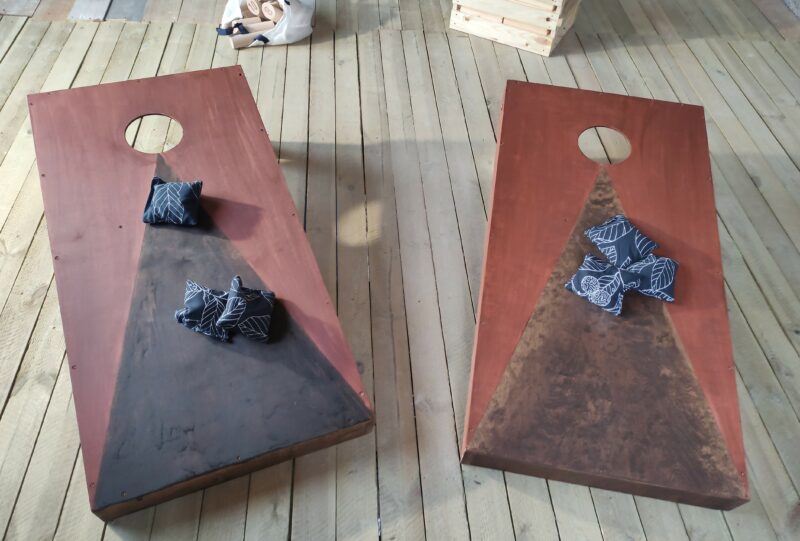 cornhole Cornhole žaidimas