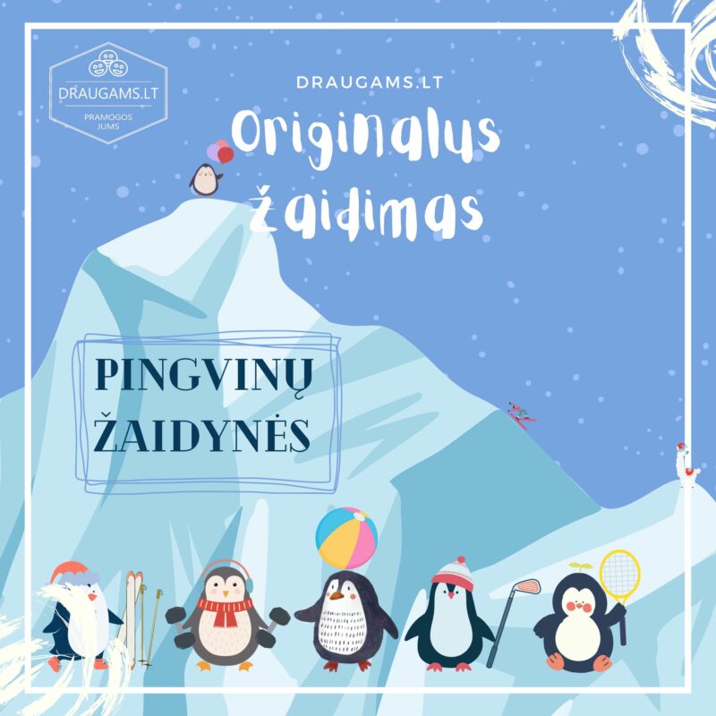Originalus žaidimas Pingvinai