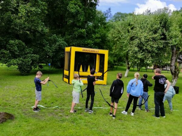 tiras kamuoliukų tiras